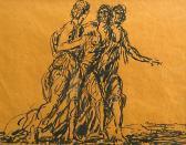 SLOUN van Frank J. Untitled (three Figures) SLOUN van Frank J. Untitled (three Figures)