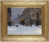 SMITH Wilhelm Vinterkväll På Drottninggatan SMITH Wilhelm Vinterkväll På Drottninggatan
