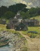 SNELL Henry Bayley A Fishing Village SNELL Henry Bayley A Fishing Village
