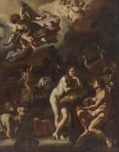 SOLIMENA Francesco Ciccio Adamo Ed Eva Nel Giardino Dell'eden SOLIMENA Francesco Ciccio Adamo Ed Eva Nel Giardino Dell'eden