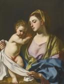 SOLIMENA Francesco Ciccio Madonna And Child SOLIMENA Francesco Ciccio Madonna And Child