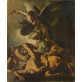 SOLIMENA Francesco Ciccio San Michele Arcangelo Combatte Gli Angeli Ribelli SOLIMENA Francesco Ciccio San Michele Arcangelo Combatte Gli Angeli Ribelli