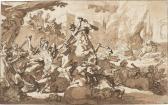 SOLIMENA Francesco Ciccio The Battleof The Lapiths And Centaurs SOLIMENA Francesco Ciccio The Battleof The Lapiths And Centaurs