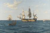 SOMERSCALES Thomas Jacques A Ship Of The Line 100 Years Ago SOMERSCALES Thomas Jacques A Ship Of The Line 100 Years Ago