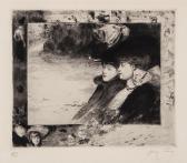 SOMM Henry Deux Femmes En Chapeau Regardant Vers La Gauche SOMM Henry Deux Femmes En Chapeau Regardant Vers La Gauche