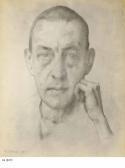 SOMOV Constantin Andrevich Portrait Of Sergei Rachmaninoff SOMOV Constantin Andrevich Portrait Of Sergei Rachmaninoff