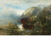 SONNTAG William Louis I Mountain Landscape With Lake SONNTAG William Louis I Mountain Landscape With Lake