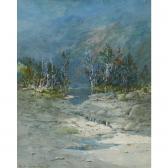 SONNTAG William Louis II Landscape With Stream SONNTAG William Louis II Landscape With Stream