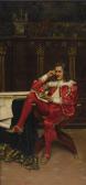 SOULACROIX Joseph Frédéric Ch. A Gentleman Reading SOULACROIX Joseph Frédéric Ch. A Gentleman Reading