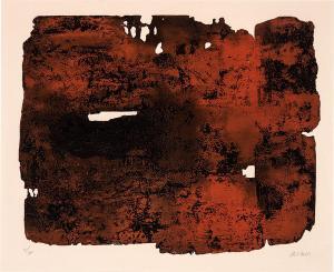 Pierre Soulages - Eau-forte No. 17