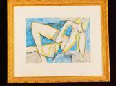 SOULER Abstract Female Nude SOULER Abstract Female Nude