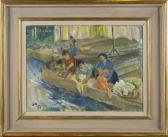 SOUTER-ROBERTSON Joan Robertson - Laundry Day SOUTER-ROBERTSON Joan Robertson - Laundry Day