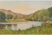 SOUTHERN J.M. A River Valley In Wales SOUTHERN J.M. A River Valley In Wales