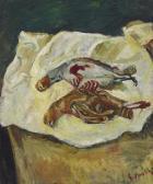 SOUTINE Chaïm Nature Morte Aux Deux Perdrix Rouges SOUTINE Chaïm Nature Morte Aux Deux Perdrix Rouges