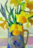 SOWSON Denis Still Life Of Daffodils In A Vase SOWSON Denis Still Life Of Daffodils In A Vase