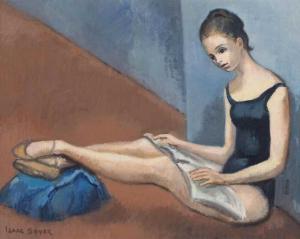 Isaac Soyer - Dancer At Rest