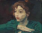 SOYER Raphael Joan In Green SOYER Raphael Joan In Green