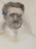 SOYER Raphael Portrait Of A Man SOYER Raphael Portrait Of A Man