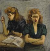 SOYER Raphael Two Girls SOYER Raphael Two Girls