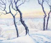 SPACKMAN Cyril Saunders Winter Landscape SPACKMAN Cyril Saunders Winter Landscape