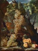 SPADINO Bartolomeo Castelli Still Life With Grapes And Peaches SPADINO Bartolomeo Castelli Still Life With Grapes And Peaches