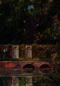 Thomas Ralph Spence - A Quiet Corner, Hampton Court Grounds