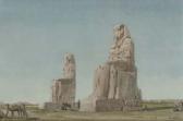 SPIERS Richard Phene The Colossi At Memnon, Thebes SPIERS Richard Phene The Colossi At Memnon, Thebes