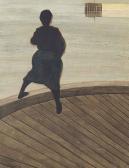 SPILLIAERT Leon Femme De Pêcheur Sur Un Ponton SPILLIAERT Leon Femme De Pêcheur Sur Un Ponton