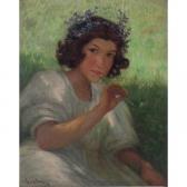 STACEY Anna Lee Portrait Of A Young Girl STACEY Anna Lee Portrait Of A Young Girl