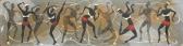 STARECK Edgar A. African Dancers STARECK Edgar A. African Dancers