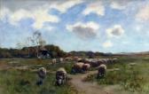 STEELINK Willem II Landscape With Shepherd & Sheep STEELINK Willem II Landscape With Shepherd & Sheep