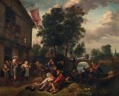 steen jan Bauerntanz Vor Einer Schänke steen jan Bauerntanz Vor Einer Schänke