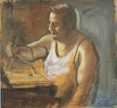 STEFANELLI Romano Study Of A Man Painting STEFANELLI Romano Study Of A Man Painting