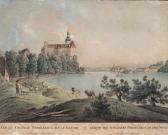STEINGRÜBEL Joseph Ansicht Des Schlosses Persenbeug An Der Donau STEINGRÜBEL Joseph Ansicht Des Schlosses Persenbeug An Der Donau