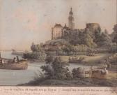 STEINGRÜBEL Joseph Ansicht Des Schlosses Walsee An Der Donau In Niederösterreich STEINGRÜBEL Joseph Ansicht Des Schlosses Walsee An Der Donau In Niederösterreich