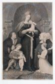 STEINLA Moritz "madonna After Holbein". 1841 STEINLA Moritz "madonna After Holbein". 1841