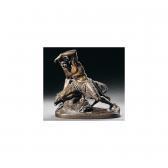 STEPHENS Edward Bowring English, - The Deer Stalker Signed And Dated: E.b.stephens.a.r.a 1878, Inscribed By The Foundry J.l.thomas & Co Exeter And Bearing The Title The Deer Stalker Bronze, Rich Dark Brown Patina 30.5 By 31cm., 12 By 12 1/4 In. Edward Bowring Stephens Was Bo STEPHENS Edward Bowring English, - The Deer Stalker Signed And Dated: E.b.stephens.a.r.a 1878, Inscribed By The Foundry J.l.thomas & Co Exeter And Bearing The Title The Deer Stalker Bronze, Rich Dark Brown Patina 30.5 By 31cm., 12 By 12 1/4 In. Edward Bowring Stephens Was Bo