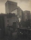 STIEGLITZ Alfred From The Back Window -- "291" -- N.y STIEGLITZ Alfred From The Back Window -- "291" -- N.y