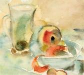STILIJANOV Hildegard Stilleben Mit Glaskrug Und Apfel STILIJANOV Hildegard Stilleben Mit Glaskrug Und Apfel