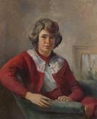STODDARD Alice Kent Portrait Of A Girl STODDARD Alice Kent Portrait Of A Girl