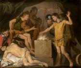 STOMER Matthias Mucius Scaevolla Devant Porsenna STOMER Matthias Mucius Scaevolla Devant Porsenna