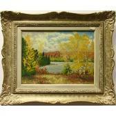 STONE Thomas Albert Autumn Morning, Little Clam Lake STONE Thomas Albert Autumn Morning, Little Clam Lake