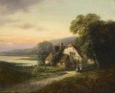 STONE William Wooded Landscapes With Figures STONE William Wooded Landscapes With Figures