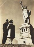STOUMEN Lou Looking At The Statue Of Liberty STOUMEN Lou Looking At The Statue Of Liberty