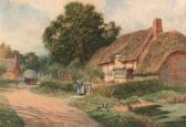 STRACHAN Arthur Claude Waiting For The Haycart STRACHAN Arthur Claude Waiting For The Haycart
