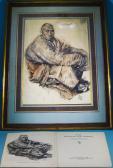 STRASSER Roland A Buddhist Priest In Meditation STRASSER Roland A Buddhist Priest In Meditation