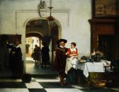 STROEBEL Johannes Anthonie Baltazar Die Annäherung STROEBEL Johannes Anthonie Baltazar Die Annäherung