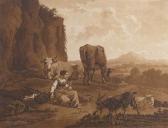 STRUDT JOHANN JAKOB Die Spinnerin STRUDT JOHANN JAKOB Die Spinnerin