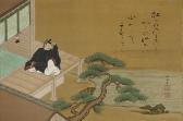 SUKENOBU Nishikawa Poet On A Veranda SUKENOBU Nishikawa Poet On A Veranda