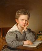 SULZER DAVID Knabenportrait. SULZER DAVID Knabenportrait.